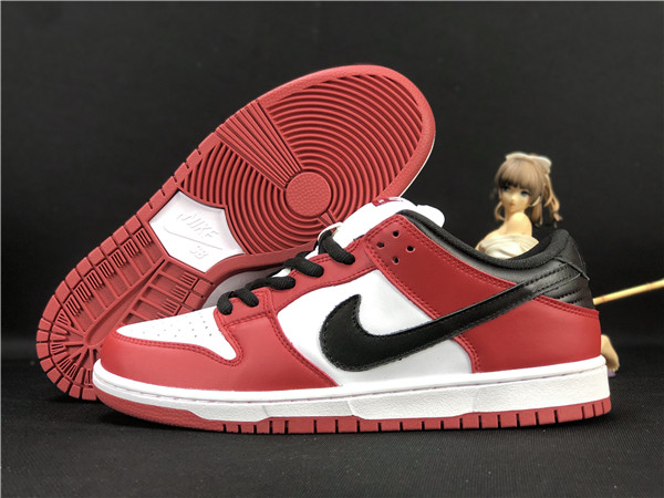 Men's Dunk Low Black/White Shoes 031